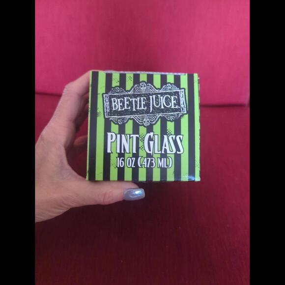 Beetlejuice pint glass - Picture 5 of 5